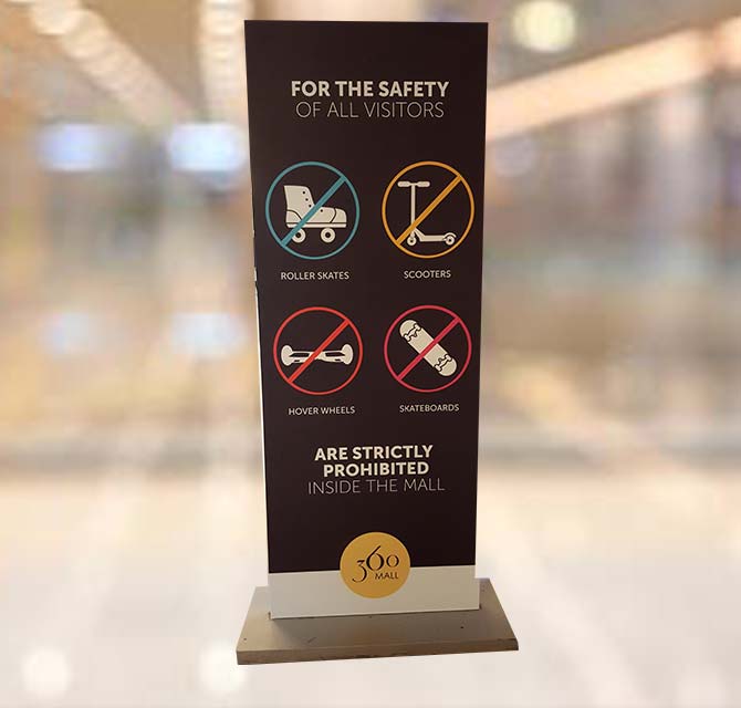 Poster Display Safety 